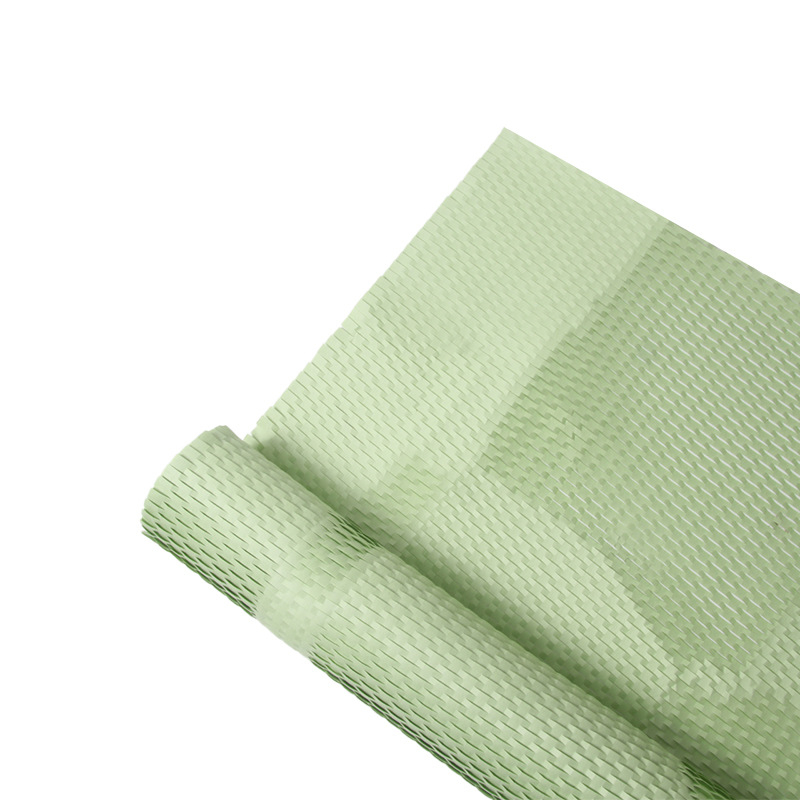 Ajándékcsomagoló papír esküvői csokrokhoz, Kraft papír nyomtatással, méhsejt-textúra, márka yohpack, 80 g/m².