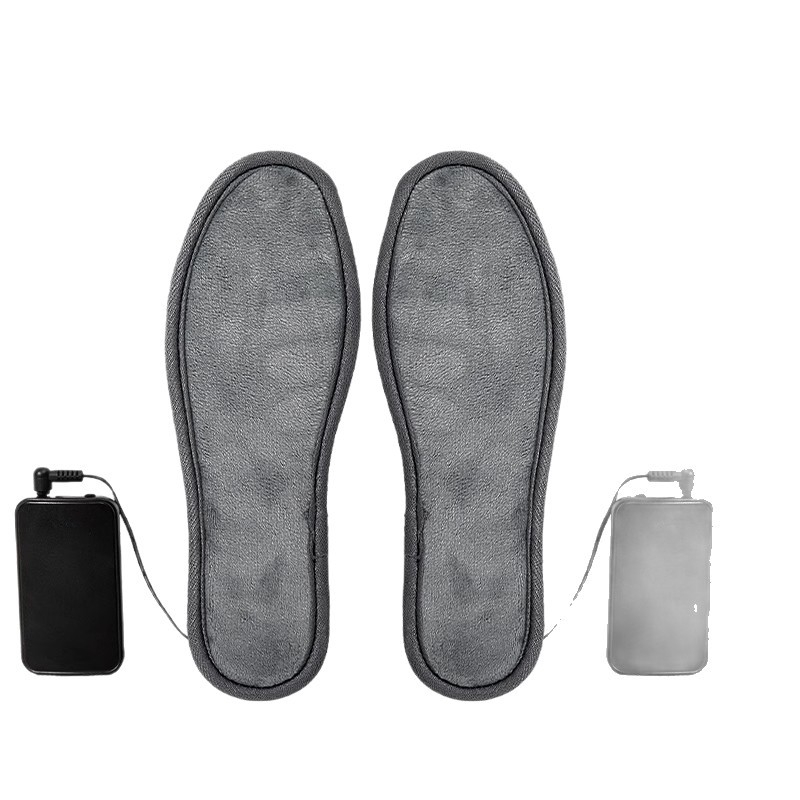 Unisex grijani ulošci za cipele, USB punjenje, s flis presvlakom, za vanjsku upotrebu zimi