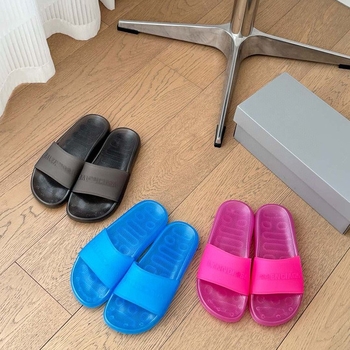 Unisex kristalne sandale s debelim potplatom, PVC gornji dio i potplat, protuklizne