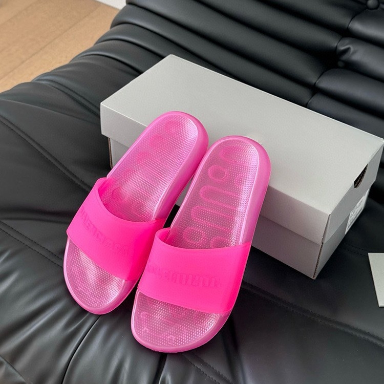 Unisex kristalne sandale s debelim potplatom, PVC gornji dio i potplat, protuklizne