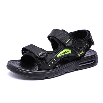 Muške mrežaste sandale za plažu s potplatom od poliuretana, prozračne i vodootporne, zatvaranje na Velcro, otvorenom prstu