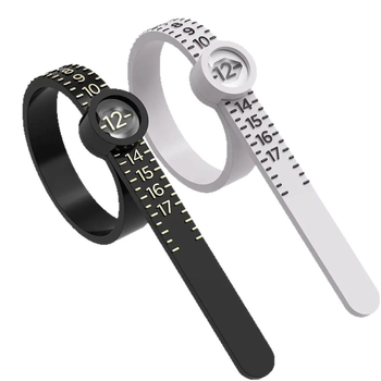 Pengyi JZCLD Ujjgyűrű méretét mérő szalag nagyító tükrökkel ékszerek mérésére, modell JZCLD
