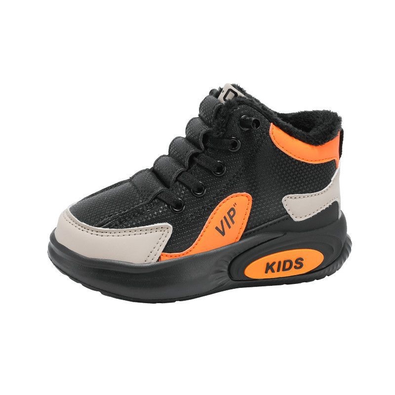 Dječje slip-on tenisice s plišanim podstavom, tople za jesen-zimu, od ABS plastike