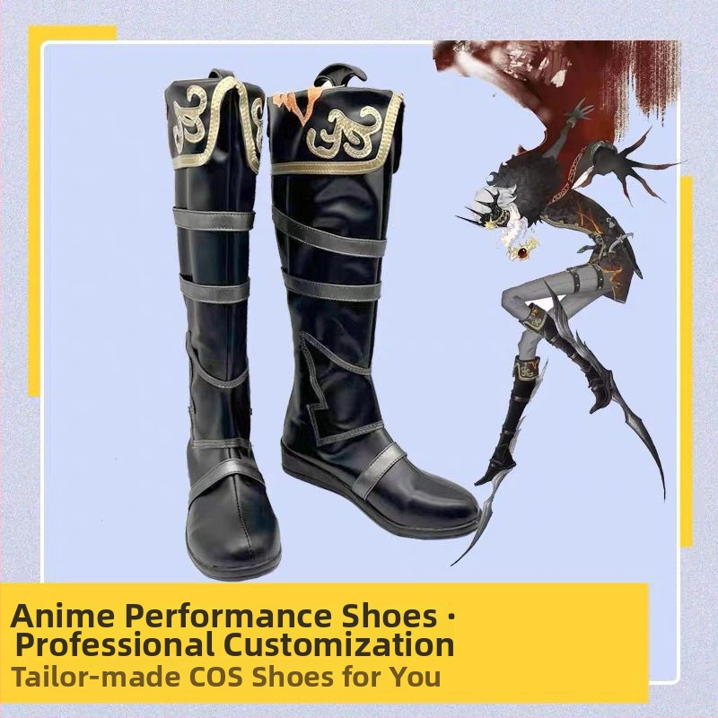 Cosplay παπούτσια και μπότες για Night Watchman Sun-Eater (Identity V) – προσαρμόσιμα, σε απόθεμα, κυκλοφορία καλοκαίρι 2021