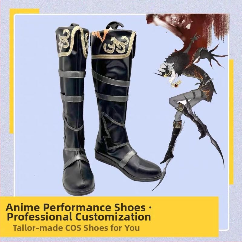 Cosplay παπούτσια και μπότες για Night Watchman Sun-Eater (Identity V) – προσαρμόσιμα, σε απόθεμα, κυκλοφορία καλοκαίρι 2021