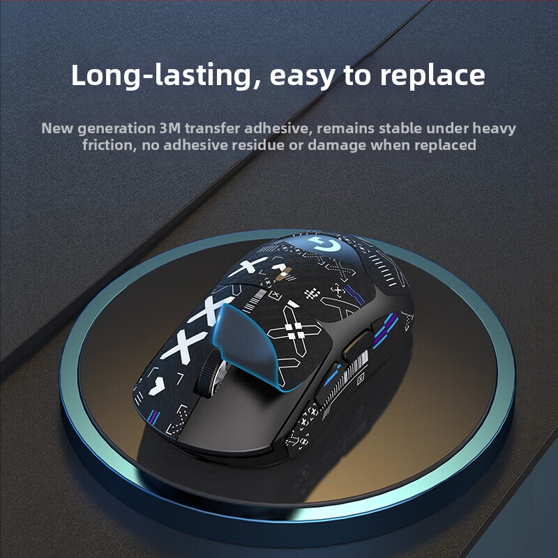 GPW1/2 γενιάς ποντικιού παιχνιδιών – αντιολισθητικό, ανθεκτικό στον ιδρώτα, άνετη αφή, αποσπώμενη κόλλα 3M