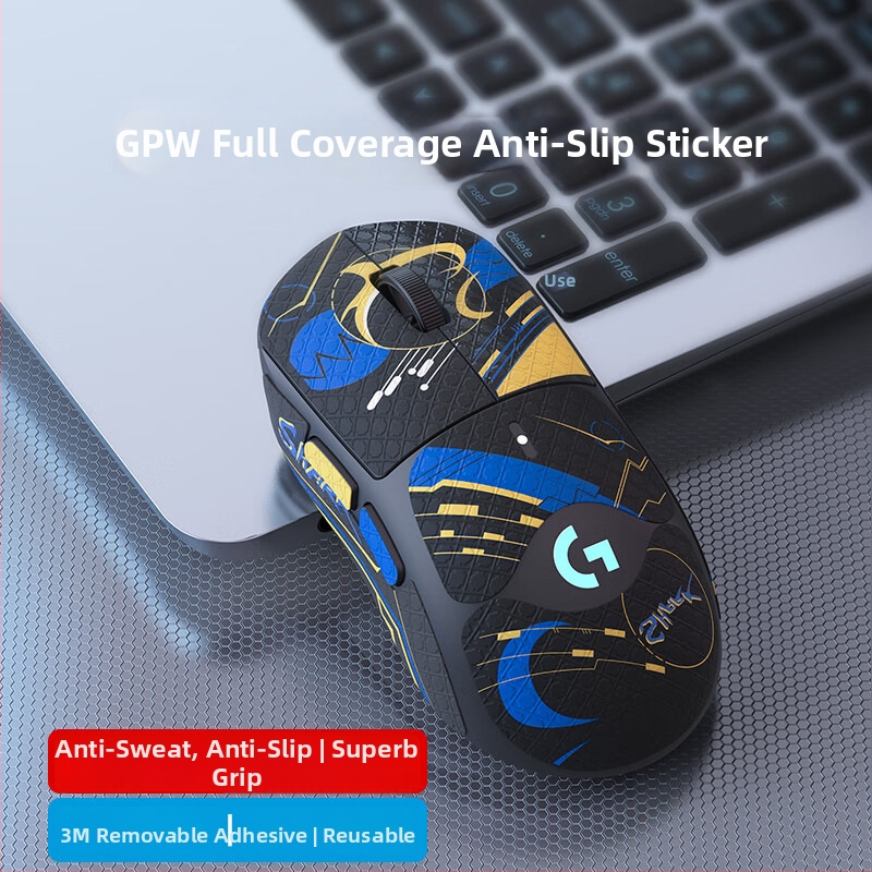GPW1/2 γενιάς ποντικιού παιχνιδιών – αντιολισθητικό, ανθεκτικό στον ιδρώτα, άνετη αφή, αποσπώμενη κόλλα 3M