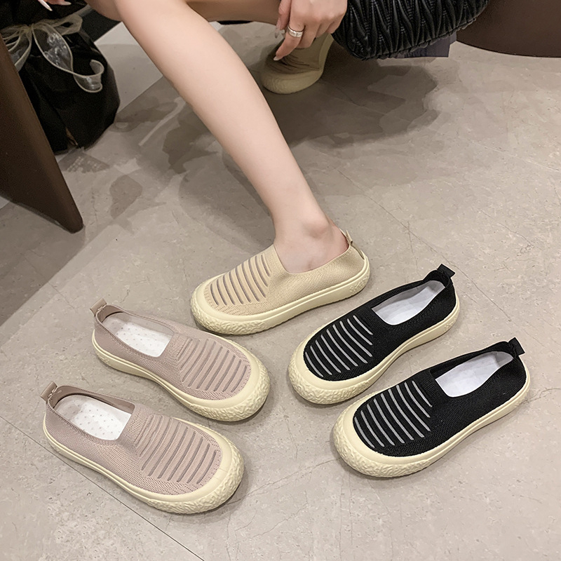 Ženske ljetne slip-on cipele s mekom potplatom, udobne svakodnevne cipele | Materijal: Drugo; Podrijetlo: Quanzhou, Fujian; Šifra: 290