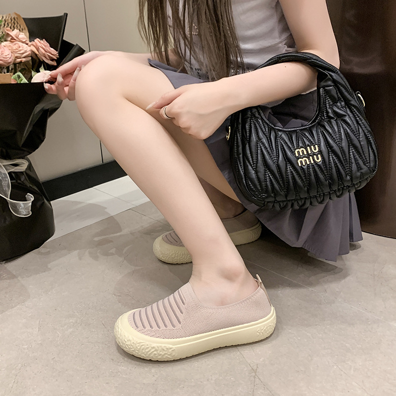 Ženske ljetne slip-on cipele s mekom potplatom, udobne svakodnevne cipele | Materijal: Drugo; Podrijetlo: Quanzhou, Fujian; Šifra: 290