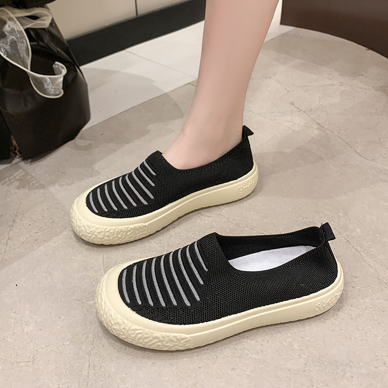 Ženske ljetne slip-on cipele s mekom potplatom, udobne svakodnevne cipele | Materijal: Drugo; Podrijetlo: Quanzhou, Fujian; Šifra: 290