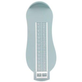 Plastični mjerač dužine stopala za dječje cipele - za djecu 1–3 godine, pojedinačno pakiranje