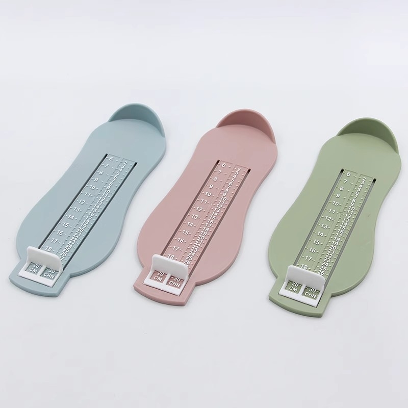 Plastični mjerač dužine stopala za dječje cipele - za djecu 1–3 godine, pojedinačno pakiranje