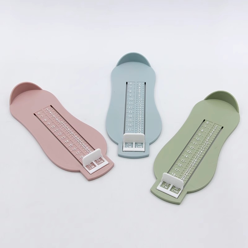 Plastični mjerač dužine stopala za dječje cipele - za djecu 1–3 godine, pojedinačno pakiranje