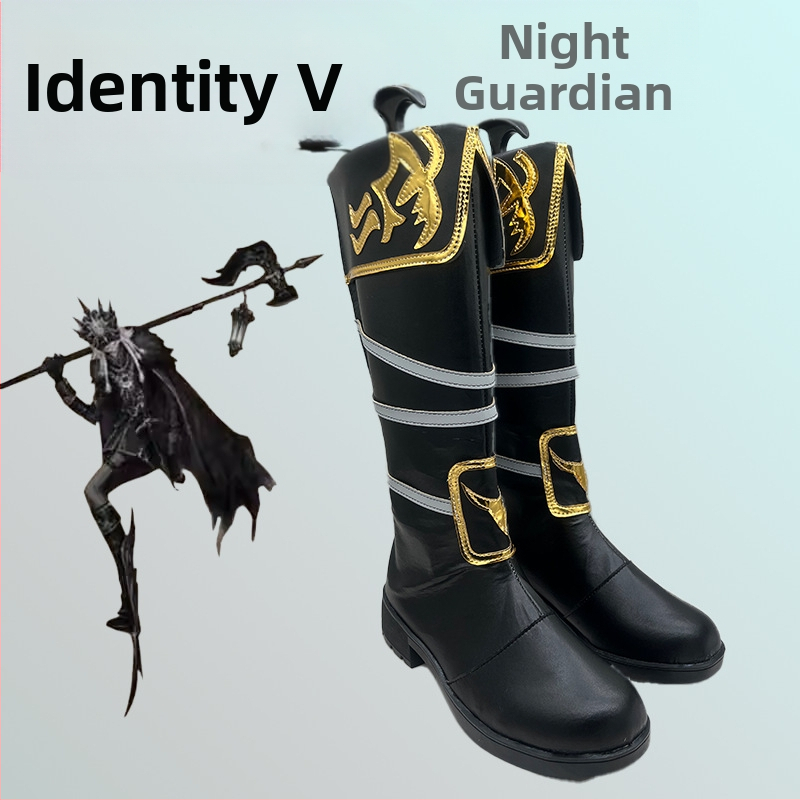 Cosplay čižmy, okrúhla špička, mikrovlákna povrch, gumová podrážka, vysoký holenný diel, zips