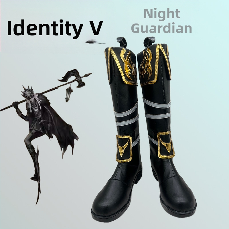 Cosplay čižmy, okrúhla špička, mikrovlákna povrch, gumová podrážka, vysoký holenný diel, zips