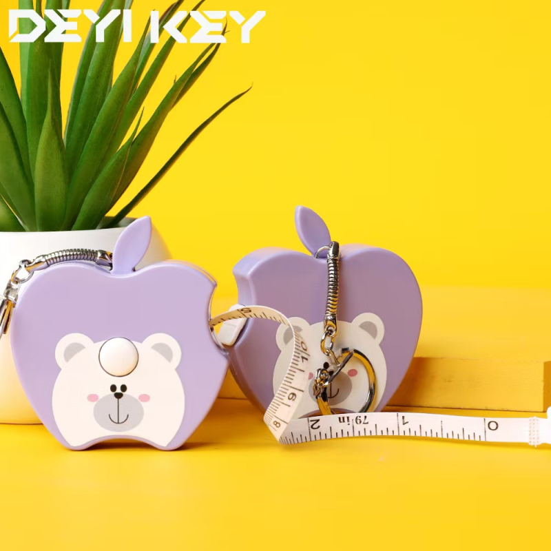 Mini mekana mjerna traka — višestruko mjerenje struka, visine i 3D, plastični materijal, domet 2 m (Apple Tape Measure)