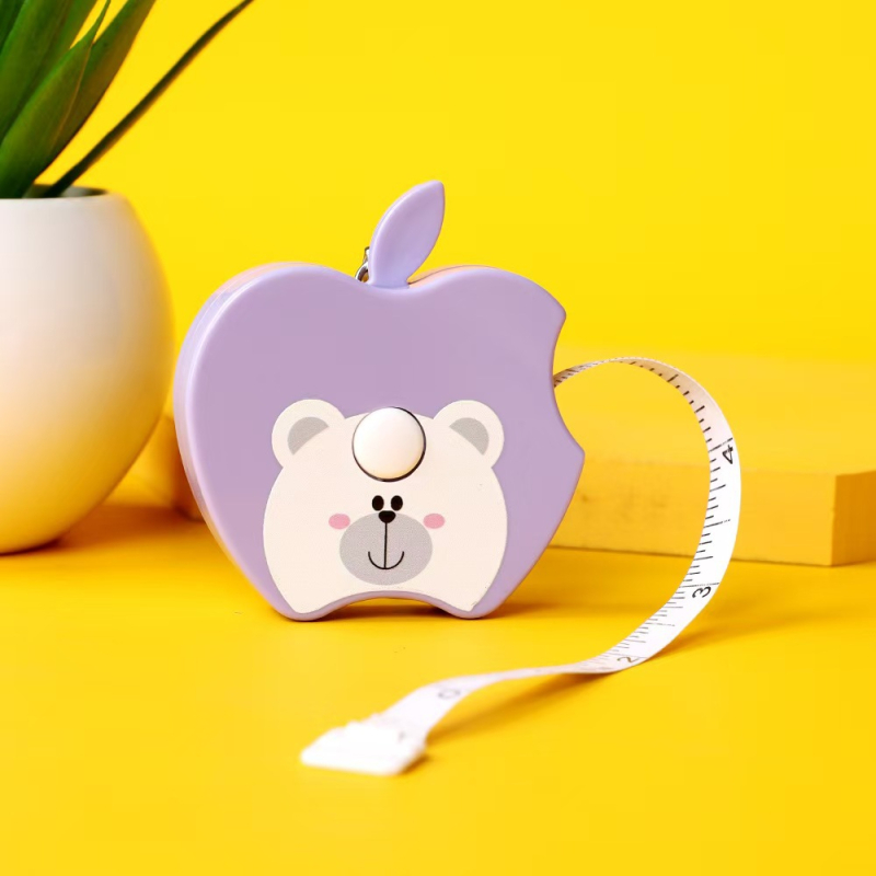 Mini mekana mjerna traka — višestruko mjerenje struka, visine i 3D, plastični materijal, domet 2 m (Apple Tape Measure)