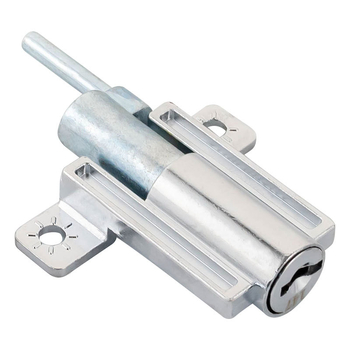 BLJ 62119 Háromfiókos szekrényzár, cilinder zinkötvözetből, háromfiókos és adatszekrényekhez, modern minimalista dizájn