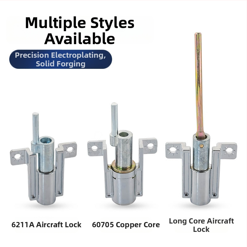 BLJ 62119 Háromfiókos szekrényzár, cilinder zinkötvözetből, háromfiókos és adatszekrényekhez, modern minimalista dizájn