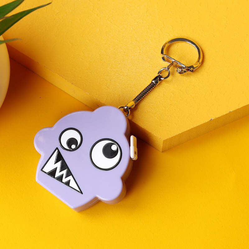 Chaopinle Monster Ruler mini mekana mjerna traka – plastika, domet mjerenja 2 m, za mjerenje struka i tijela, kućna upotreba