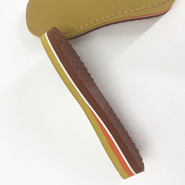 Ръчно плетени вълнени пантофи с пениста подметка, антихлъзгващи, издръжливи, за зима и есен