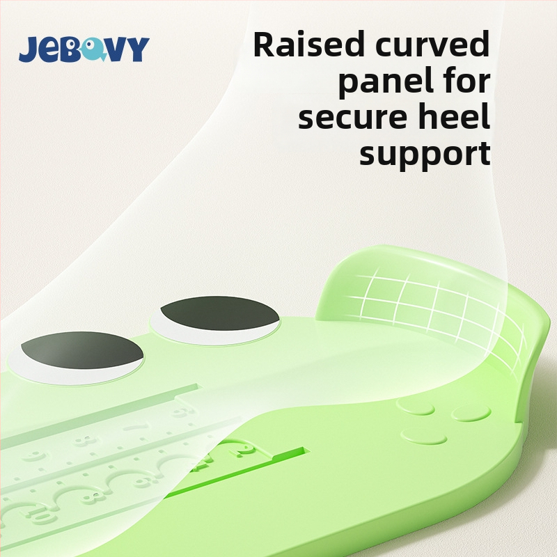 Merací nástroj na dĺžku nohy pre batoľatá a deti — plastový merač, meria dĺžku nohy a vnútornú dĺžku topánky, domáce použitie, vek 1–12 rokov