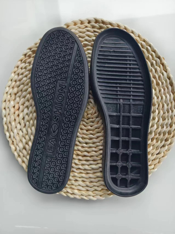 Мъжка гумена подметка за кожени обувки — замяна, антихлъзгаща повърхност, плоска подметка, стил елегантно ежедневие, лято