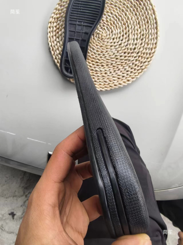 Мъжка гумена подметка за кожени обувки — замяна, антихлъзгаща повърхност, плоска подметка, стил елегантно ежедневие, лято