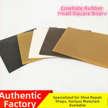 Gumová platňa z hovädzej šľachy pre podrážky topánok, hrúbka 6,5 mm, odolná voči opotrebeniu a protišmyková.