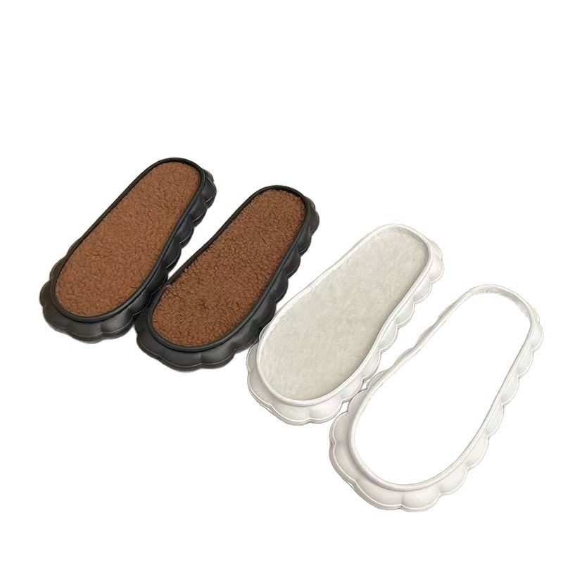 Чехли с облачна подметка, ръчно преплетени памучни, EVA материал, пролет, елегантни за делово ходене