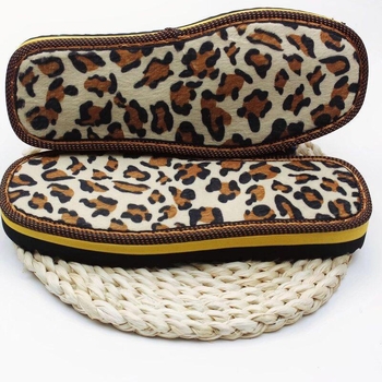 Marhaínból készült papucs talppal, téli–ősz használatra