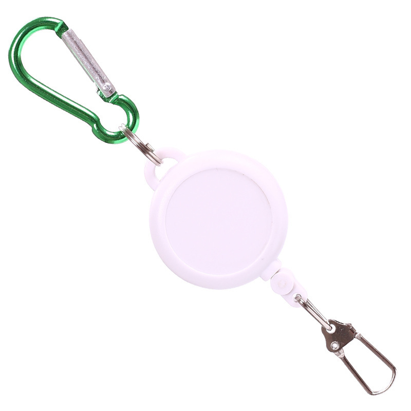 Kožna mjeračka traka s lakim povlačenjem kopče, ABS tijelo, model Leather Tape Measure Easy Pull Buckle
