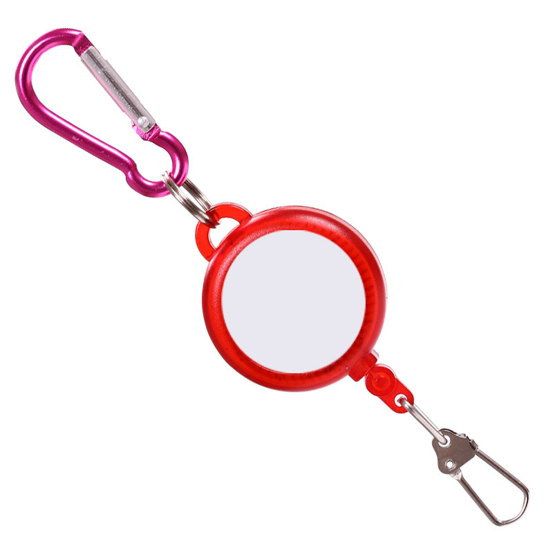 Kožna mjeračka traka s lakim povlačenjem kopče, ABS tijelo, model Leather Tape Measure Easy Pull Buckle