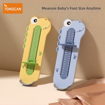Zariadenie na meranie nohy pre domáce použitie, ABS plast, značka Tong can, meria vnútornú dĺžku topánky a dĺžku nohy pre deti vo veku 1–6 rokov