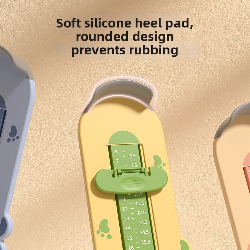 Zariadenie na meranie nohy pre domáce použitie, ABS plast, značka Tong can, meria vnútornú dĺžku topánky a dĺžku nohy pre deti vo veku 1–6 rokov