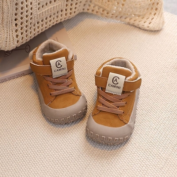 Zimske cipelice za bebe i malu djecu, mekana podloga, karikatura uzorak, TPR đon, za uzrast 1–3 godina, zatvaranje okretajućim gumom