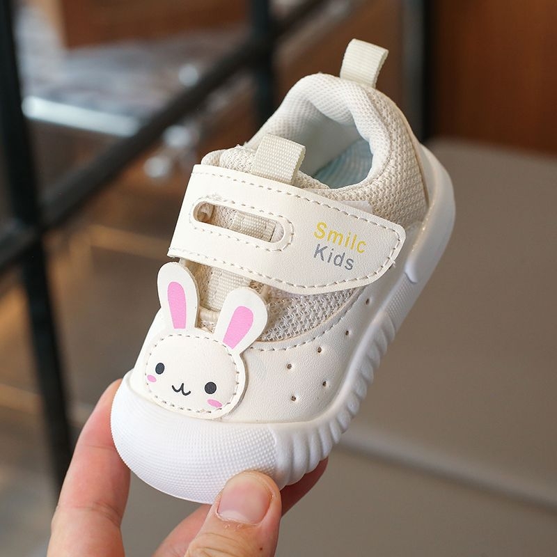 Pantofi sport pentru bebeluși 12-36 luni, din piele artificială, respirabili, antiderapți, imprimeu desen animat