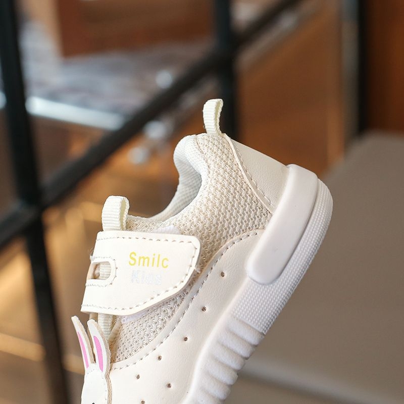 Pantofi sport pentru bebeluși 12-36 luni, din piele artificială, respirabili, antiderapți, imprimeu desen animat