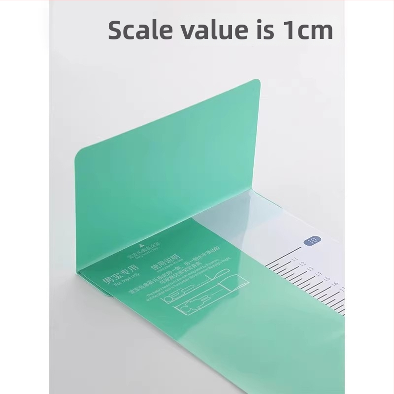 Detská výška a hmotnosť meracia podložka s presnou pravítkou – domáce použitie; materiál: Iný; vhodné pre 1–3 roky