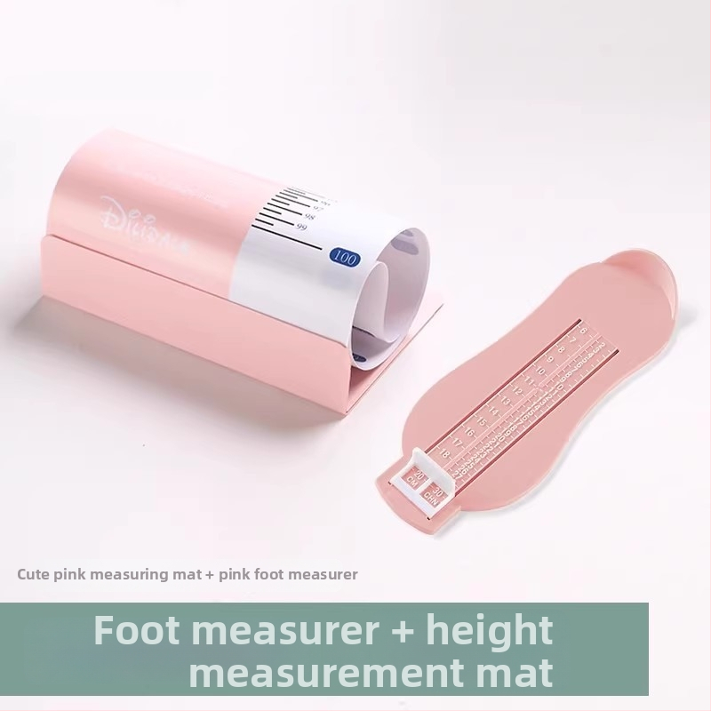 Detská výška a hmotnosť meracia podložka s presnou pravítkou – domáce použitie; materiál: Iný; vhodné pre 1–3 roky