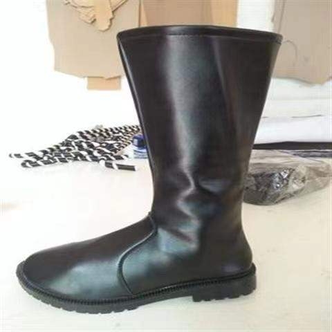 Cosplay čizme do koljena za muškarce, gornji dio od sintetičke kože, podstava od mikrovlakana, gumeni potplat