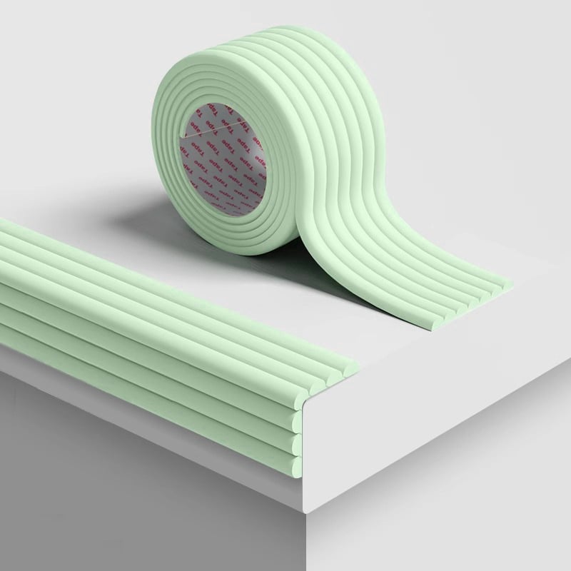 Подложка за стъпала на стълбището в общежитието, кръгла, солиден модел, сухо почистване, модерен минималистичен стил