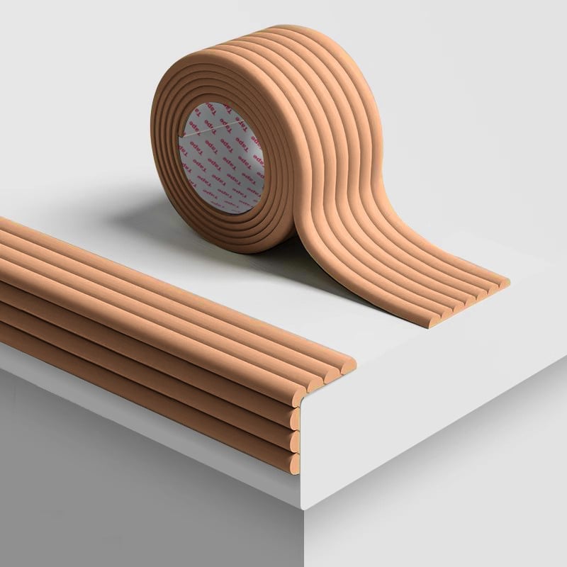 Подложка за стъпала на стълбището в общежитието, кръгла, солиден модел, сухо почистване, модерен минималистичен стил