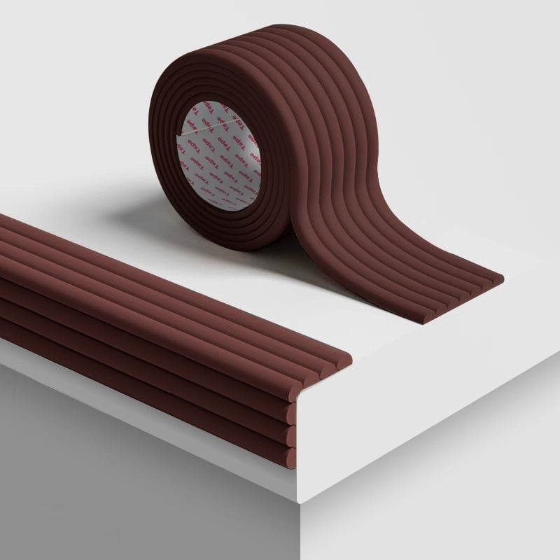 Подложка за стъпала на стълбището в общежитието, кръгла, солиден модел, сухо почистване, модерен минималистичен стил