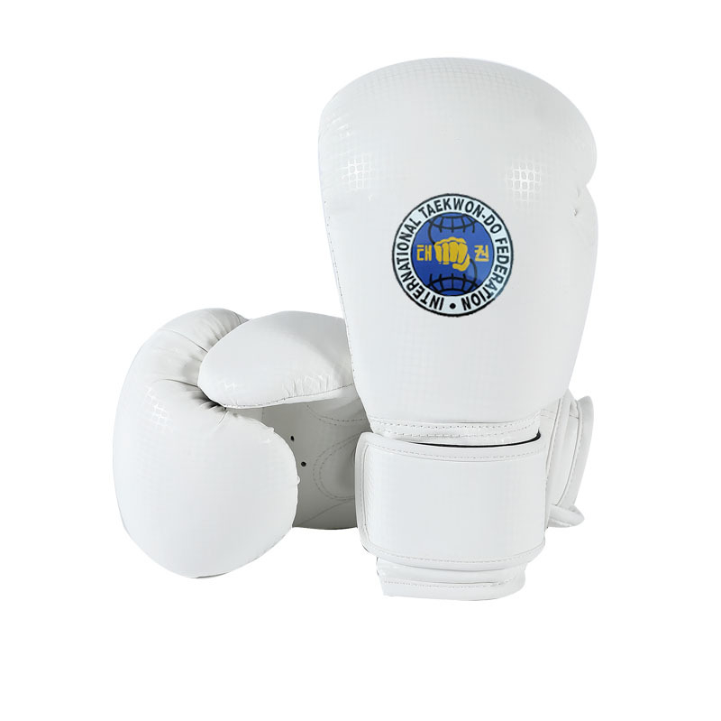 ITF Taekwondo rukavice i zaštitne navlake za stopala za natjecateljsku pripremu – zaštitni dijelovi: dlan, zglob, lakat, gležanj; materijal: poliestersko vlakno