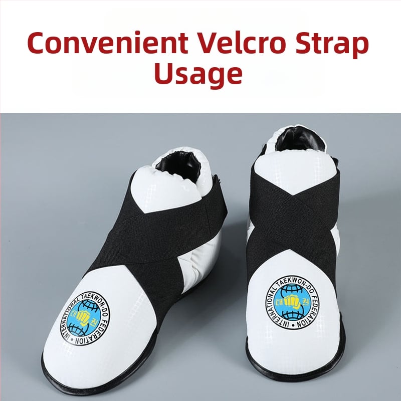 ITF Taekwondo rukavice i zaštitne navlake za stopala za natjecateljsku pripremu – zaštitni dijelovi: dlan, zglob, lakat, gležanj; materijal: poliestersko vlakno