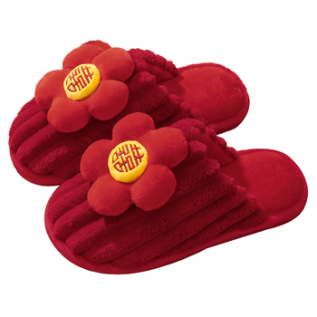 Fly-Toe otthoni papucs – velúr felsőrész, PVC talp, meleg téli és őszi szezonra, párnak, etnikus Baotou stílus