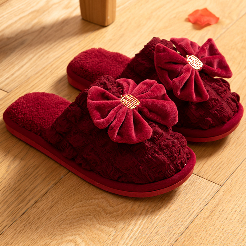 Χειμερινές βαμβακερές παντόφλες για ζευγάρια – αντιολισθητικές, ζεστές, ανθεκτικές, άνω μέρος από βαμβάκι, σόλα PVC (πάχος σόλας 1,5–3,5 cm)