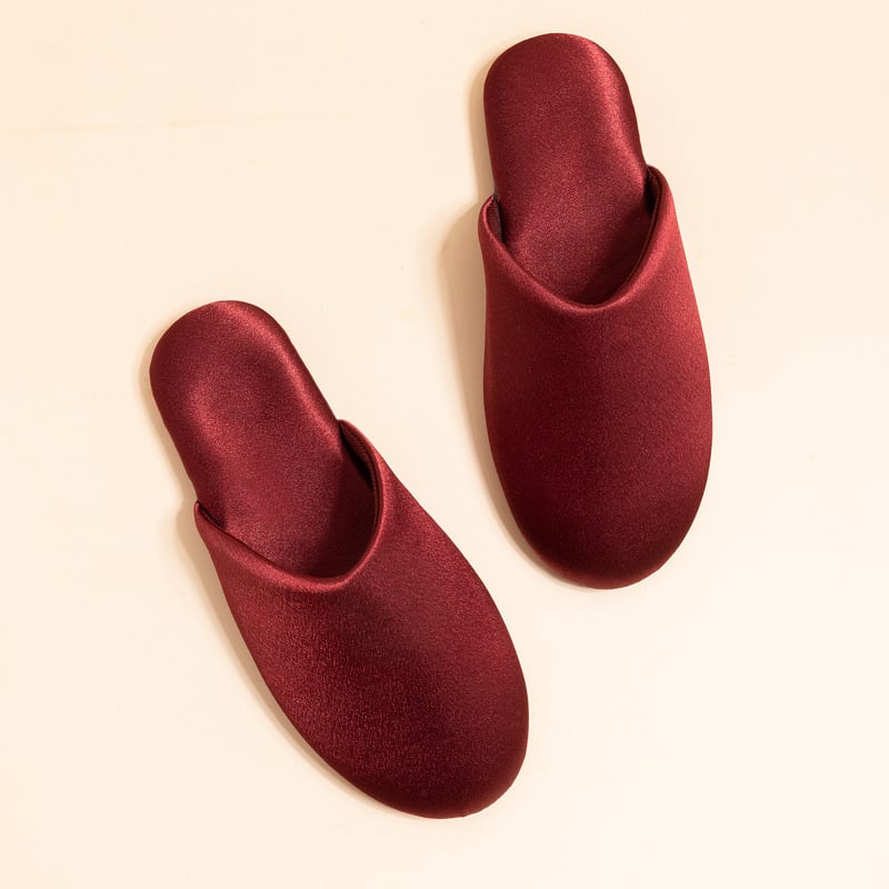 Șlapi de nuntă pentru cupluri — talpă EVA antiaderentă, partea superioară din textil, potriviți pentru toate sezoanele, încălțăminte casual pentru casă