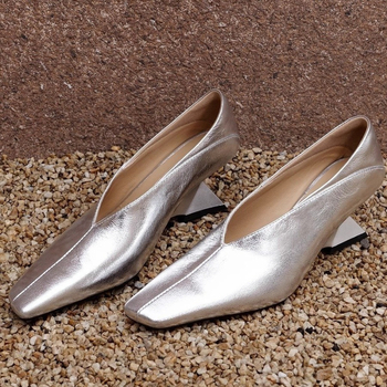 Ženske Mary Jane cipele, slip-on, okrugli vrh, debeli pet 6–8 cm, gornji dio od superfibre, gumeni potplat